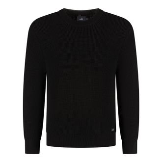 Wahts Mens Knitwear, TargetGroup:Men Pure Black / XXL