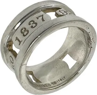 Tiffany & Co. Silver Silver 925 Band Ring (Pre-Owned)