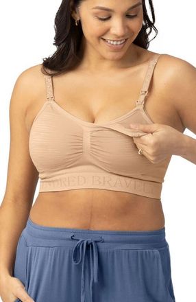 Kindred Bravely Sublime Hands-Free Pumping & Nursing Bra - Fits 30B-36D in Beige at Nordstrom, Size X-Large C