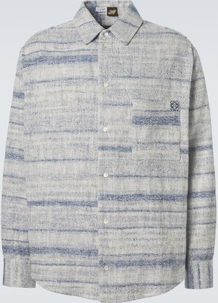 Loewe Paulas Ibiza denim jacquard shirt