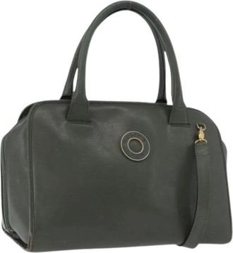 Celine Pre-owned Handbags, female, Green, Size: ONE SIZE Pre-owned Vintage Hand Bag