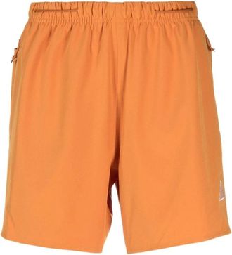 Nike Fitness, Heren, Oranje, M, Polyester, Dri-FIT New Sands Shorts