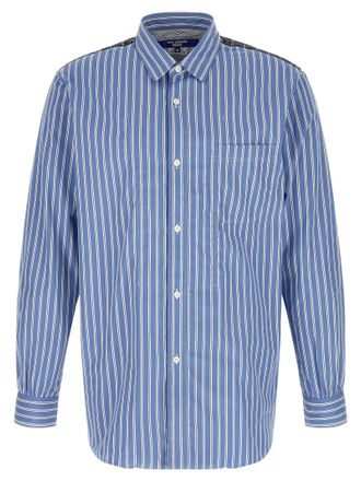 Junya Watanabe Blue Cotton Mens Blouse
