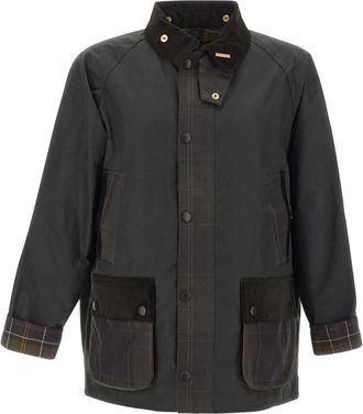 Barbour Icons Patch Bedale Jas - Heren - Zomerjassen - Groen - M - Katoen - Jassen
