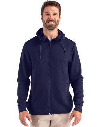 Clique Haven Recycled Mens Full Zip Hooded Sweatshirt