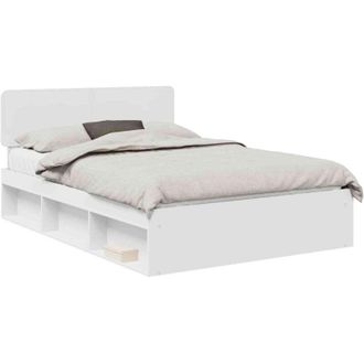 vidaXL Estructura De Cama 140 X 200 Cm Madera De Pino Macizo Vidaxl