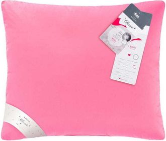 OEM Almohada De Plum&oacute;n De Ganso 70% 70x80 Cm Rosa B&aacute;sica Amz
