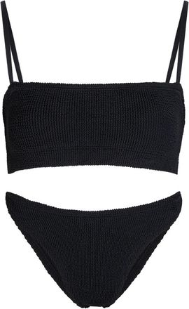 Hunza G Gigi Crinkle Bikini - Black - One Size