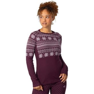 Kari Traa Vilma Long-Sleeve Baselayer - Womens in Wine at Nordstrom, Size Large