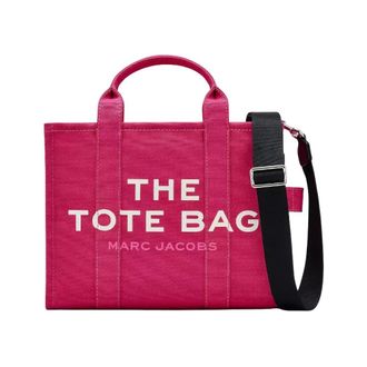 Marc Jacobs Canvas Medium Tote Bag - Dames - Shoppers - Roze - ONE Size - Katoen - Tassen