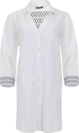 Maicazz Kleedjes, Dames, Wit, S, Stijlvolle Tops voor Vrouwen