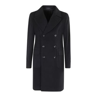 Tagliatore Cappotto Doppiopetto - - Coats - Uomo - Blu - 2XL