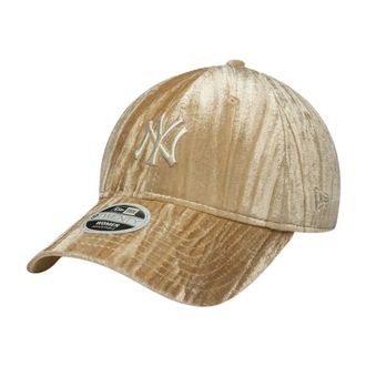 New Era Velour 9Twenty Neyyan Stn - Dames - Accessoires - Beige - Maat: ONE Size Velours