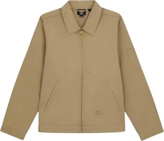 Dickies Eisenhower Werkjas - Heren - Zomerjassen - Bruin - M - Katoen - Jassen