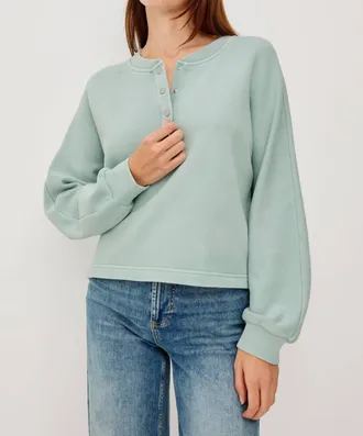 Rails Leonie Sweatshirt In Arctic Blue