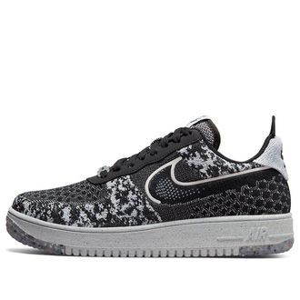 Nike Air Force 1 Crater Flyknit Next Nature Black White DM0590-001