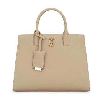 Burberry Handbags, female, Beige, Size: ONE SIZE Borsa