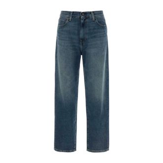 Carhartt Work in Progress Carhartt Wip, Straight Jeans, male, Blue, Size: W34 Aaron Pant