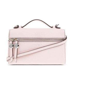 Tory Burch Tory Burch, Handbags, female, Pink, Size: ONE SIZE Slim Romy Top Handle Bag