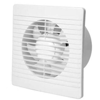 OEM Extractor De Aire De 180 Mm Con Sensor De Humedad Y Temporizador, V&aacute;lvula Antirretorno Y Mosquitera Integrada, 25 W, 48 Db(a), Para Ba&ntilde;o, Cocina, Ofic