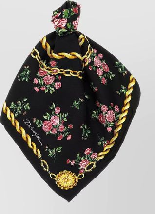 Dolce & Gabbana silk printed scarf