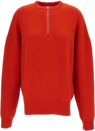 Extreme Cashmere Tina Knit - Dames - Cashmere truien - Rood - ONE Size - Kasjmier - Truien & Vesten