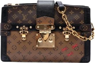 Louis Vuitton Pre-owned The Trunk - Dames - Vintage Schoudertas - Bruin - ONE Size - Leer - Vintage