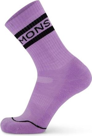 Mons Royale Signature Merino Crew Sock Velosocken - Unisex | lila