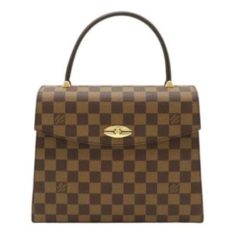 Louis Vuitton Pre-owned Damier Malletier Handtas N51379 - Dames - Pre-owned - Bruin - Maat: ONE Size