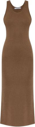Max Mara Abito midi Aceri - Marrone