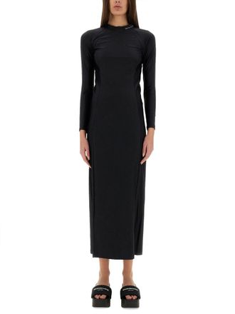 Alexander Wang Long Dress With Logo