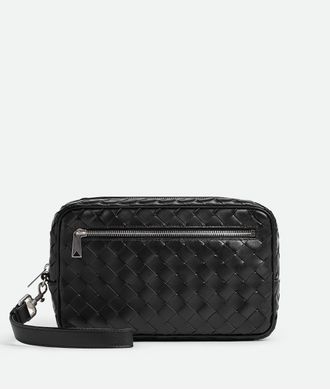 Bottega Veneta Intrecciato Pouch With Wristlet - Bottega Veneta