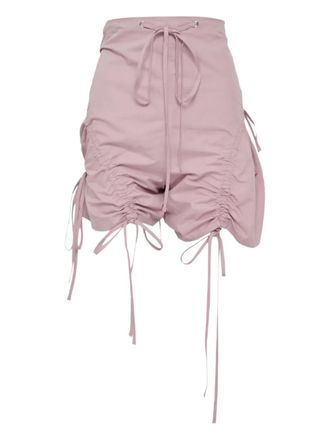 Hache drawstring-fastening shorts - Pink