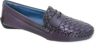 Robert Zur Womens Petra Loafer In Eggplant