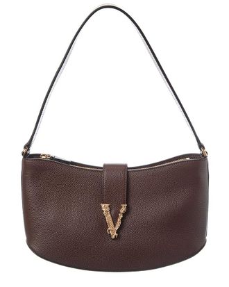 Versace Leather Hobo Bag