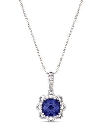 Le Vian 14K 1.47 Ct. Tw. Diamond & Tanzanite Pendant Necklace