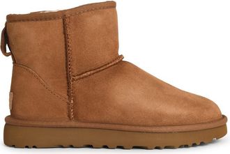 UGG Classic Mini Ii Chestnut Suede Boots