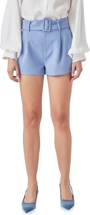 endless rose Belted Shorts in Clean Blue at Nordstrom Rack, Size X-Small