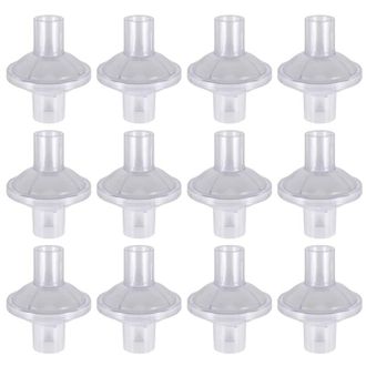 OEM Filtro De Salida Viral Compatible Con M&aacute;quinas Cpap/bipap, Paquete De 12 Unidades