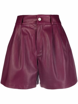 Red Valentino Shorts a vita alta - Rosa