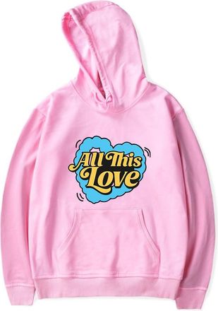 Generic Merch Cat Burns How To Be Human Album Unisex Sweatshirt Hoodie (Pink,M)