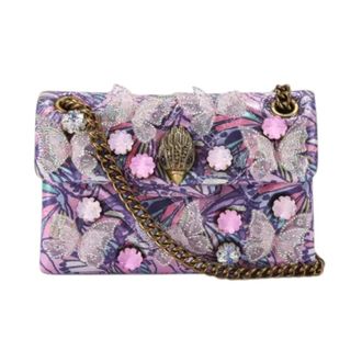 Kurt Geiger Cross Body Bags, female, Purple, Size: ONE SIZE Mini Kensington