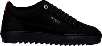 Mason Garments Nabuk Sneakers Ess-1D - Heren - Sneakers - Zwart - 45 EU - Schoenen