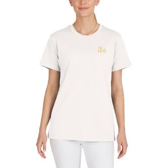 Dalix Be Kind Womens Relaxed Tee in Vintage White at Nordstrom, Size Xx-Large