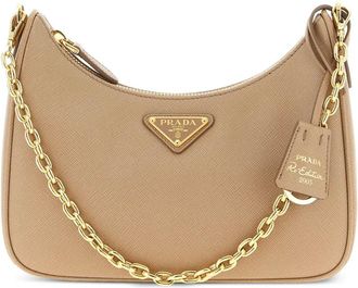 Prada Borsa a spalla Prada Re-Edition 2005 - Toni neutri