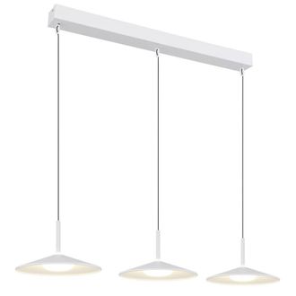 Netlighting Lampone Bar Pendant Ceiling Light White Matt 3x LED 4000K