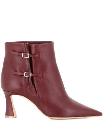 Malone Souliers 70mm leather boots - Red