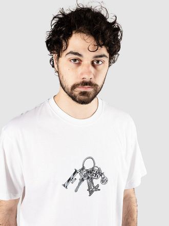 Iriedaily Keyhanger T-Shirt weiss