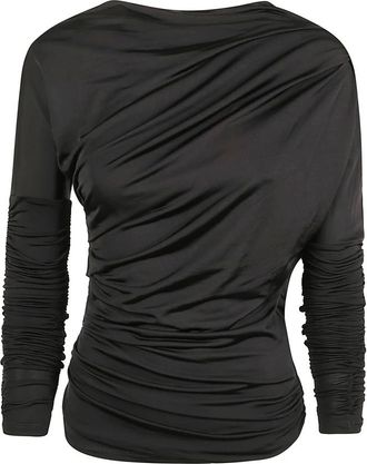 Ganni Donna, Camicette, Nero, XS, new