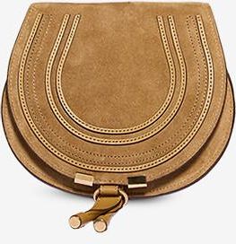 Chloé Schultertasche aus Wildleder Marcie Small